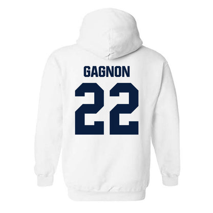 UNH - NCAA Men's Ice Hockey : Felix Gagnon - Classic Shersey Hooded Sweatshirt-1