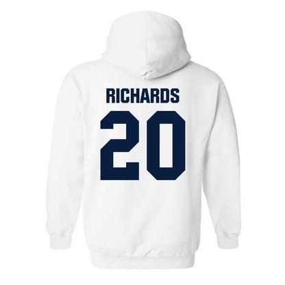 UNH - NCAA Football : Nijah Richards - Classic Shersey Hooded Sweatshirt-1
