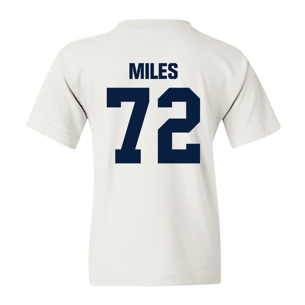UNH - NCAA Football : Ty Miles - Classic Shersey Youth T-Shirt-1