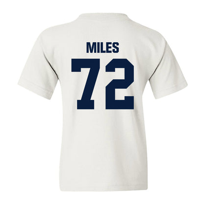 UNH - NCAA Football : Ty Miles - Classic Shersey Youth T-Shirt-1