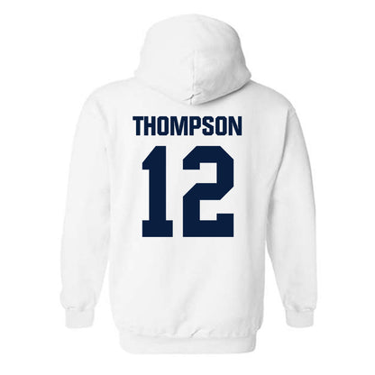 UNH - NCAA Women's Basketball : Kassidy Thompson - Classic Shersey Hooded Sweatshirt-1