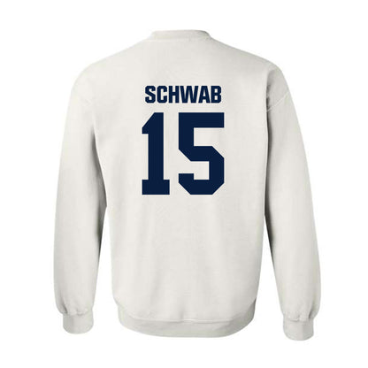 UNH - NCAA Football : Gavin Schwab - Classic Shersey Crewneck Sweatshirt-1