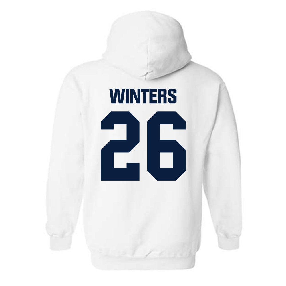 UNH - NCAA Men's Ice Hockey : Morgan Winters - Classic Shersey Hooded Sweatshirt-1