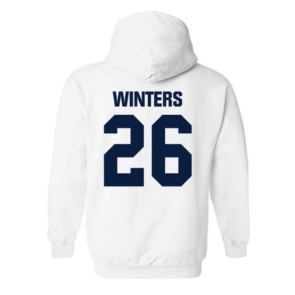 UNH - NCAA Men's Ice Hockey : Morgan Winters - Classic Shersey Hooded Sweatshirt-1