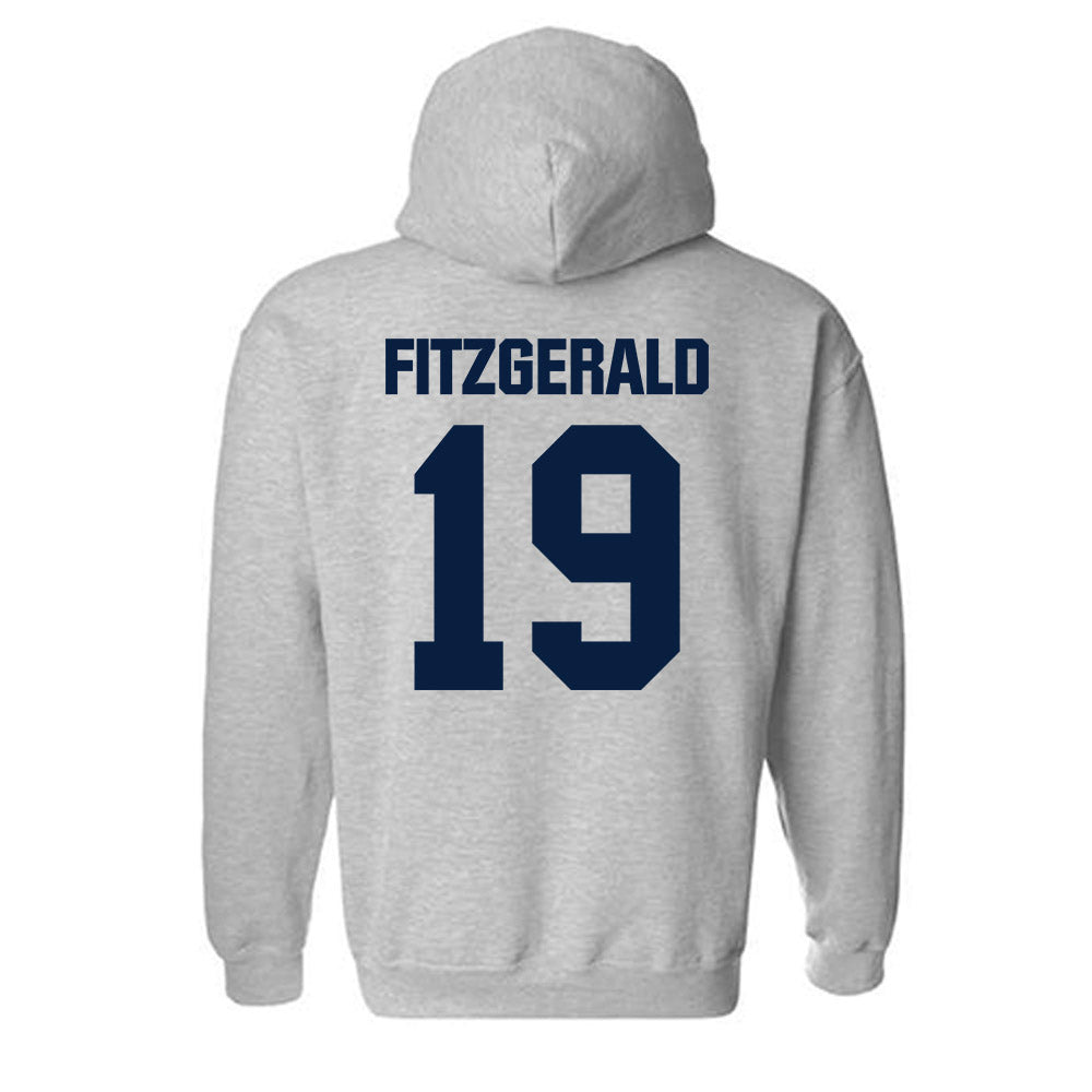UNH - NCAA Men's Ice Hockey : Brendan Fitzgerald - Classic Shersey Hooded Sweatshirt-1