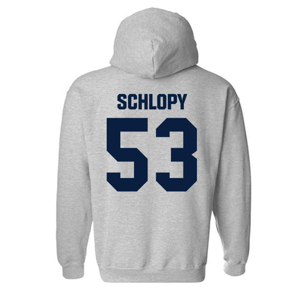 UNH - NCAA Football : Dillon Schlopy - Classic Shersey Hooded Sweatshirt-1