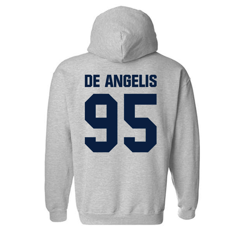 UNH - NCAA Men's Ice Hockey : Nicholas De Angelis - Classic Shersey Hooded Sweatshirt-1