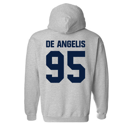 UNH - NCAA Men's Ice Hockey : Nicholas De Angelis - Classic Shersey Hooded Sweatshirt-1