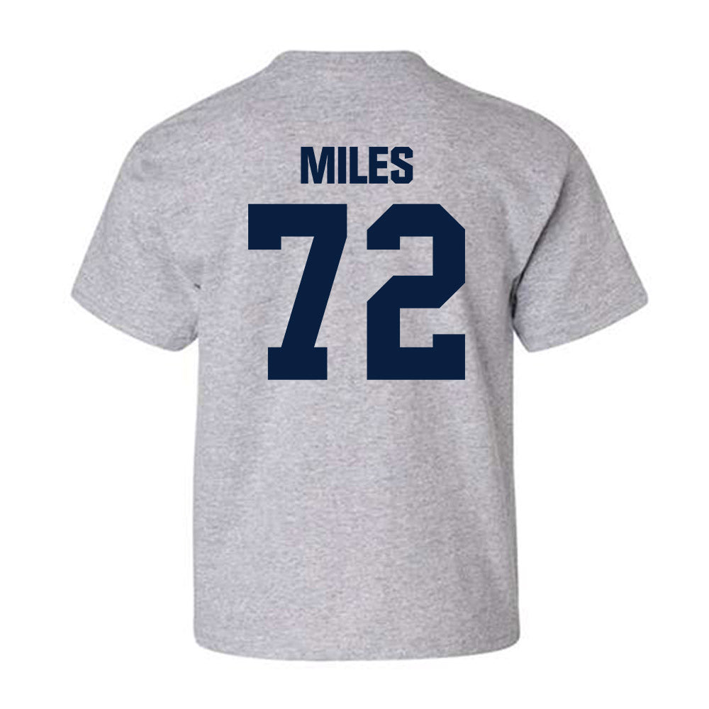 UNH - NCAA Football : Ty Miles - Classic Shersey Youth T-Shirt-1