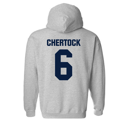 UNH - NCAA Women's Volleyball : Lucy Chertock - Classic Shersey Hooded Sweatshirt-1