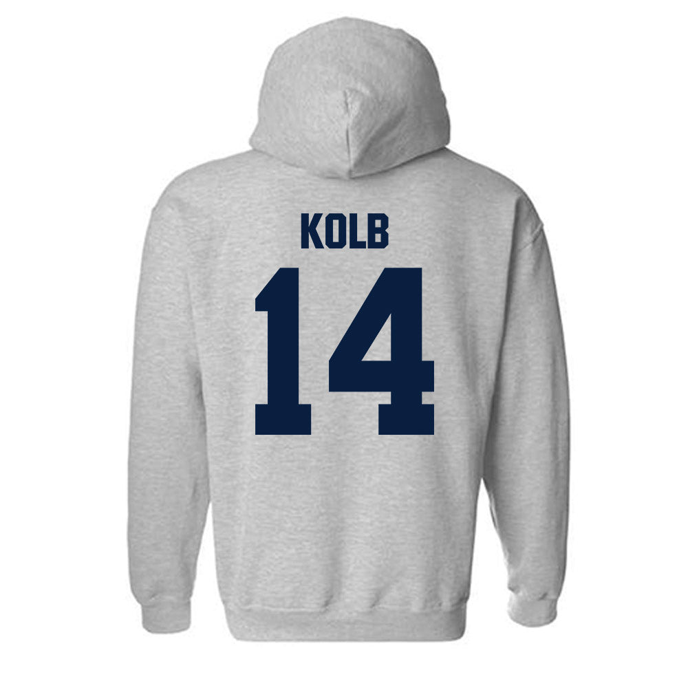 UNH - NCAA Women's Soccer : Maddie Kolb - Classic Shersey Hooded Sweatshirt-1