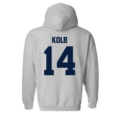 UNH - NCAA Women's Soccer : Maddie Kolb - Classic Shersey Hooded Sweatshirt-1