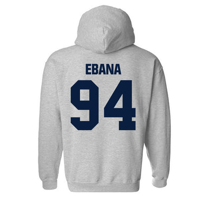 UNH - NCAA Football : Chief Ebana - Classic Shersey Hooded Sweatshirt-1
