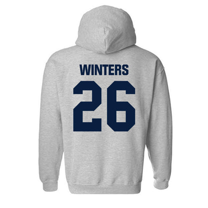 UNH - NCAA Men's Ice Hockey : Morgan Winters - Classic Shersey Hooded Sweatshirt-1