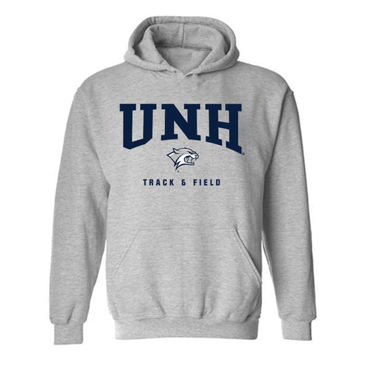 UNH - NCAA Men's Track & Field : Sam Grube - Classic Shersey Hooded Sweatshirt-0