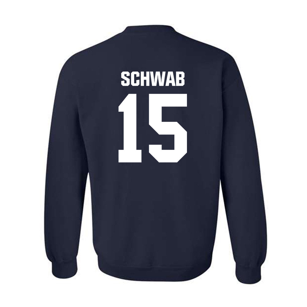 UNH - NCAA Football : Gavin Schwab - Classic Shersey Crewneck Sweatshirt-1
