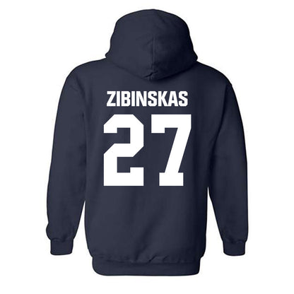 UNH - NCAA Women's Soccer : Natalie Zibinskas - Classic Shersey Hooded Sweatshirt-1