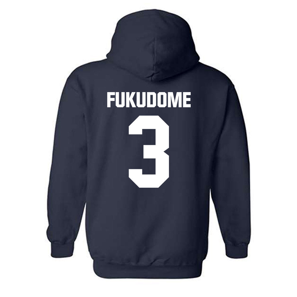 UNH - NCAA Men's Soccer : Kohsuke Fukudome - Classic Shersey Hooded Sweatshirt-1