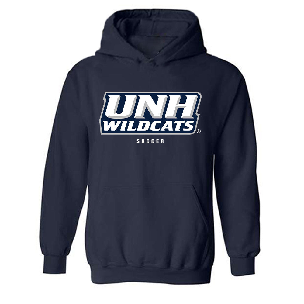 UNH - NCAA Men's Soccer : David Davila - Classic Shersey Hooded Sweatshirt-0