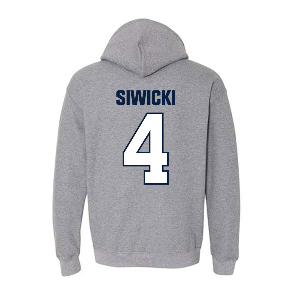 UNH - NCAA Women's Soccer : Olivia Siwicki - Classic Shersey Hooded Sweatshirt-1