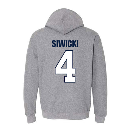 UNH - NCAA Women's Soccer : Olivia Siwicki - Classic Shersey Hooded Sweatshirt-1