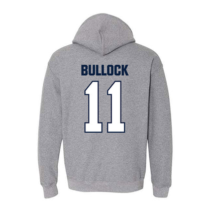 UNH - NCAA Football : Seven Bullock - Classic Shersey Hooded Sweatshirt-1