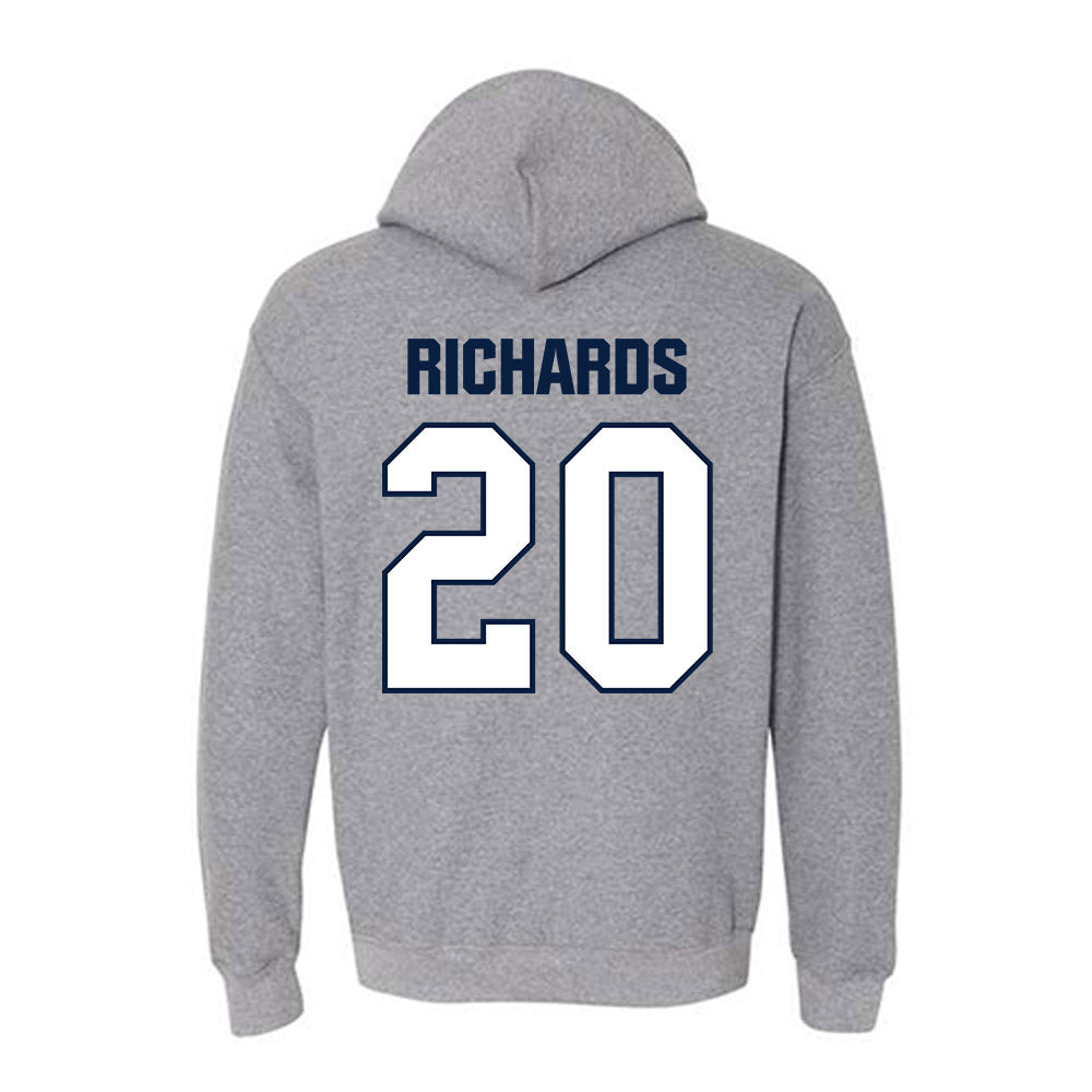 UNH - NCAA Football : Nijah Richards - Classic Shersey Hooded Sweatshirt-1