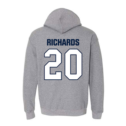 UNH - NCAA Football : Nijah Richards - Classic Shersey Hooded Sweatshirt-1