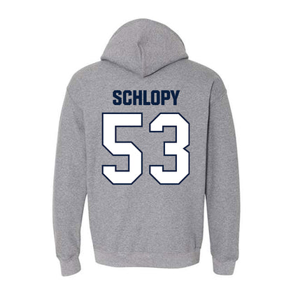 UNH - NCAA Football : Dillon Schlopy - Classic Shersey Hooded Sweatshirt-1