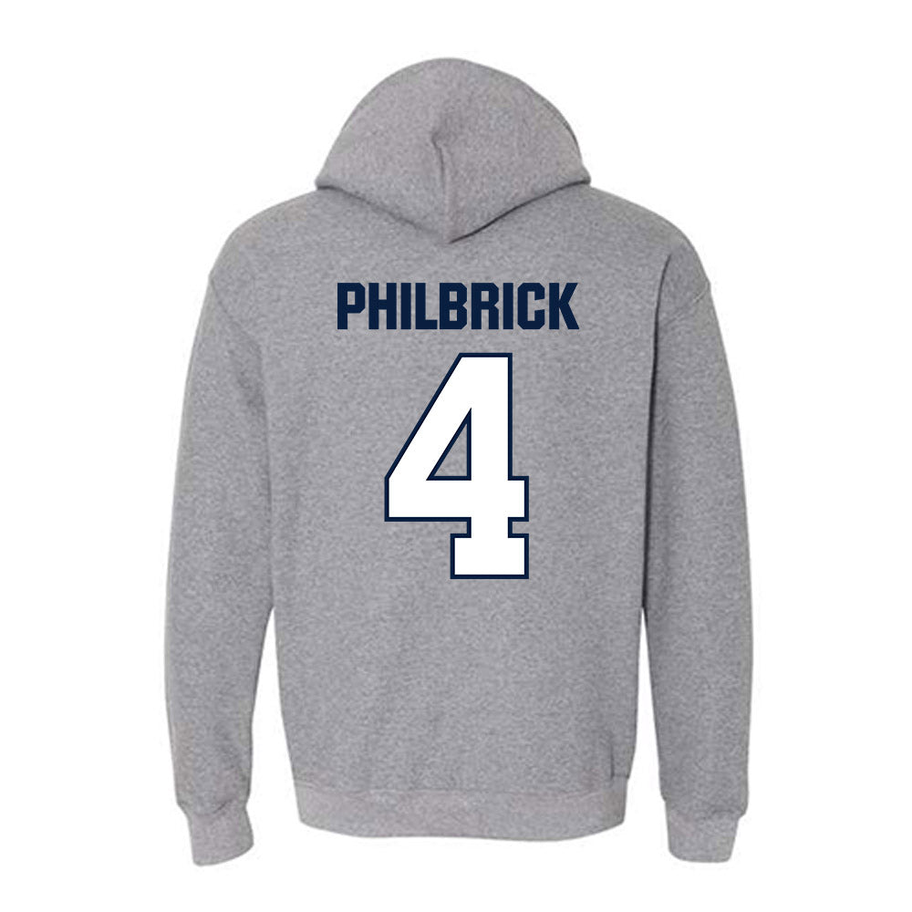 UNH - NCAA Men's Ice Hockey : Ryan Philbrick - Classic Shersey Hooded Sweatshirt-1