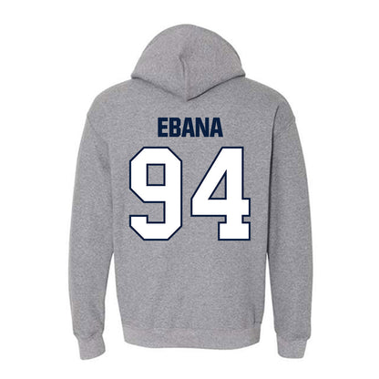 UNH - NCAA Football : Chief Ebana - Classic Shersey Hooded Sweatshirt-1
