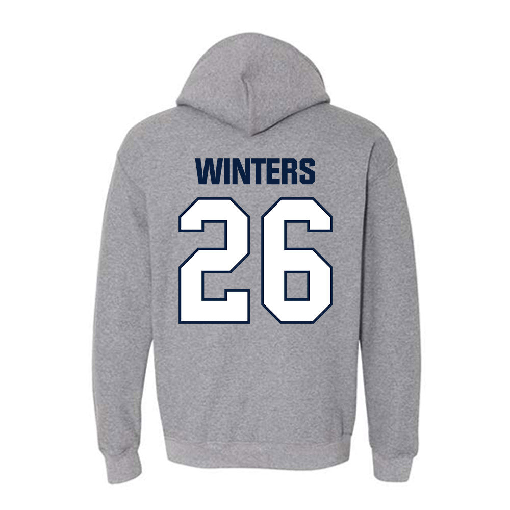 UNH - NCAA Men's Ice Hockey : Morgan Winters - Classic Shersey Hooded Sweatshirt-1