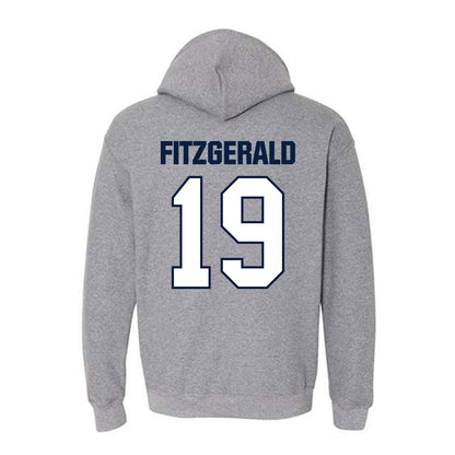 UNH - NCAA Men's Ice Hockey : Brendan Fitzgerald - Classic Shersey Hooded Sweatshirt-1