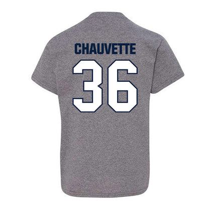 UNH - NCAA Men's Ice Hockey : Kyle Chauvette - Classic Shersey Youth T-Shirt-1