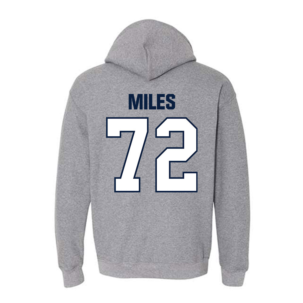 UNH - NCAA Football : Ty Miles - Classic Shersey Hooded Sweatshirt-1