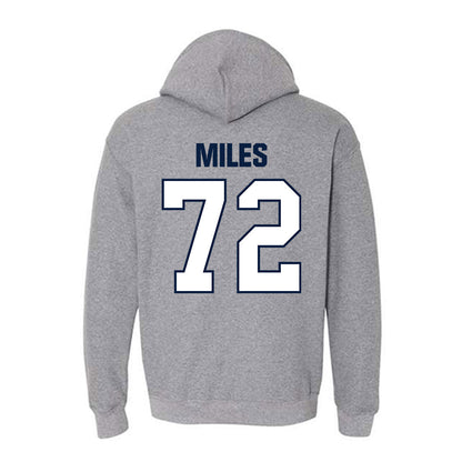 UNH - NCAA Football : Ty Miles - Classic Shersey Hooded Sweatshirt-1