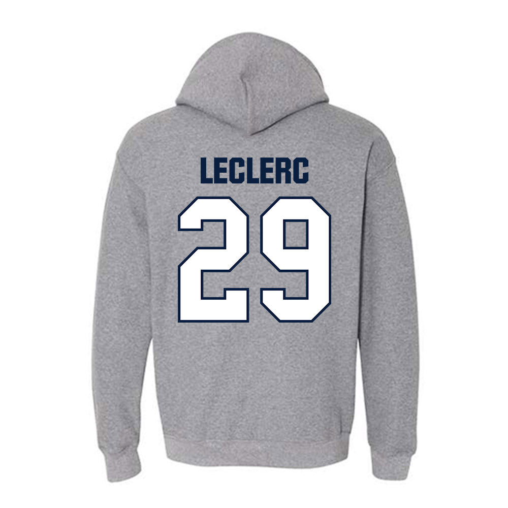 UNH - NCAA Men's Ice Hockey : Cy Leclerc - Classic Shersey Hooded Sweatshirt-1