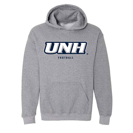 UNH - NCAA Football : Ty Carlson - Classic Shersey Hooded Sweatshirt-0