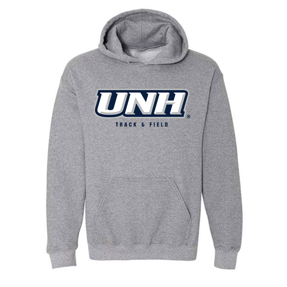 UNH - NCAA Men's Track & Field : Sam Grube - Classic Shersey Hooded Sweatshirt-0