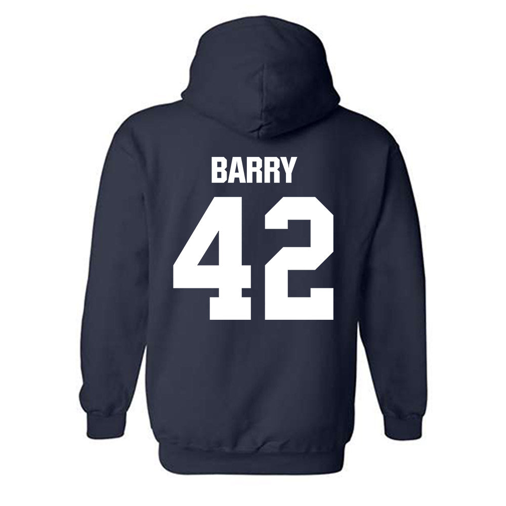 UNH - NCAA Football : Trevor Barry - Classic Shersey Hooded Sweatshirt-1
