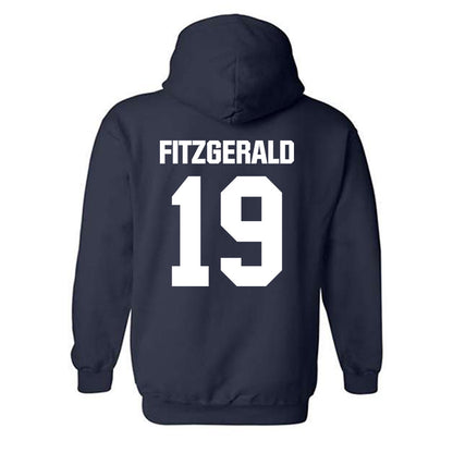 UNH - NCAA Men's Ice Hockey : Brendan Fitzgerald - Classic Shersey Hooded Sweatshirt-1