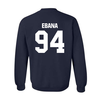 UNH - NCAA Football : Chief Ebana - Classic Shersey Crewneck Sweatshirt-1
