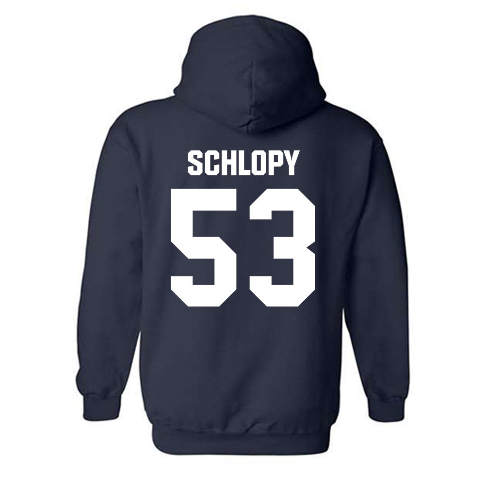 UNH - NCAA Football : Dillon Schlopy - Classic Shersey Hooded Sweatshirt-1