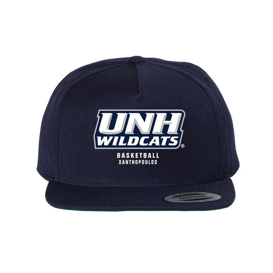 UNH - NCAA Men's Basketball : Giannos Xanthopoulos - Snapback Hat-0