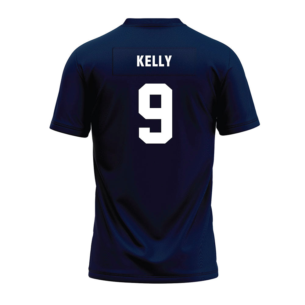 UNH - NCAA Football : Jacarree Kelly - Blue Premium Football Jersey-1