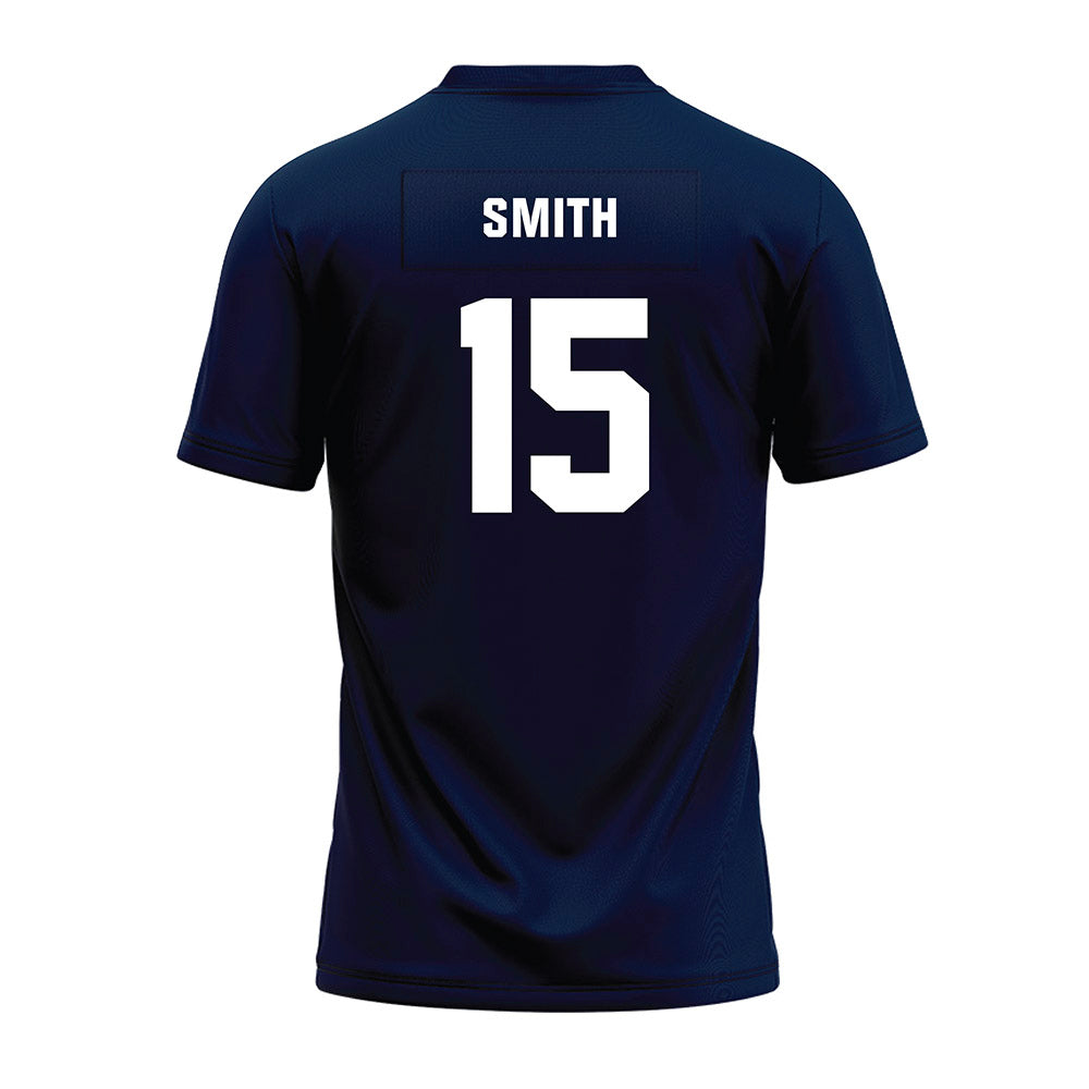 UNH - NCAA Football : Mason Smith - Blue Premium Football Jersey-1