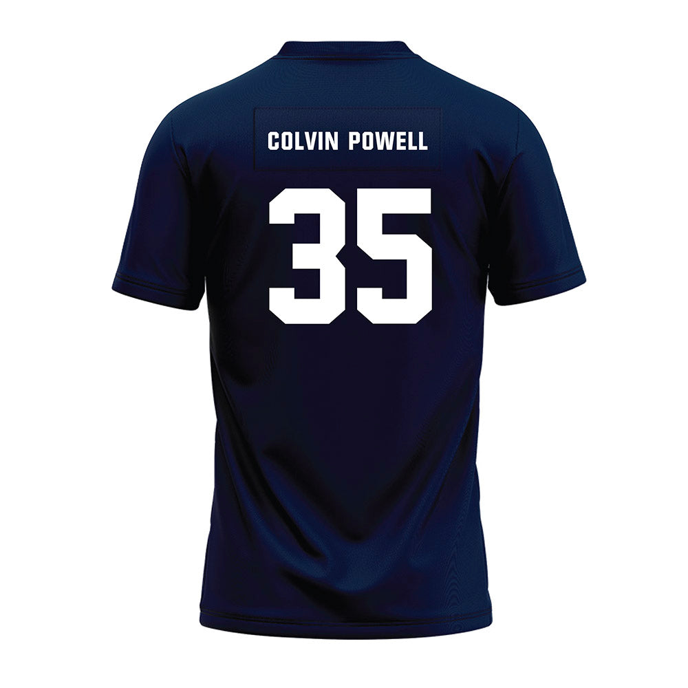 UNH - NCAA Football : Kason Colvin Powell - Blue Premium Football Jersey-1