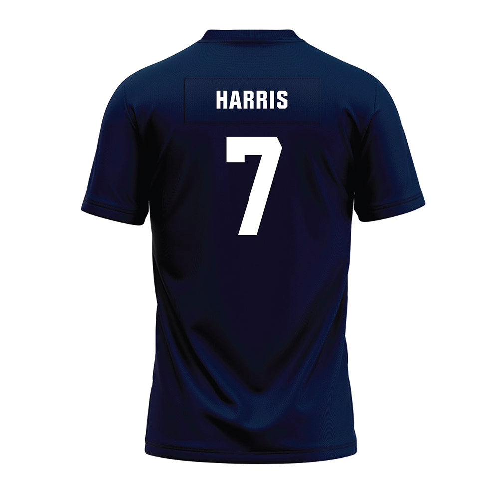 UNH - NCAA Football : Phillip Harris - Blue Premium Football Jersey-1