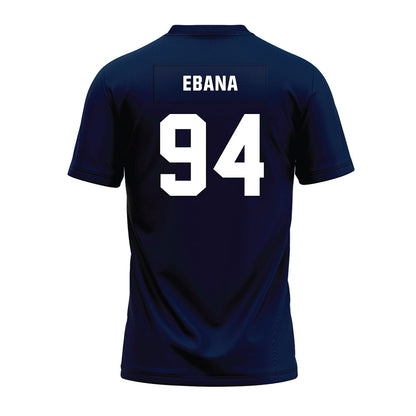 UNH - NCAA Football : Chief Ebana - Blue Premium Football Jersey-1
