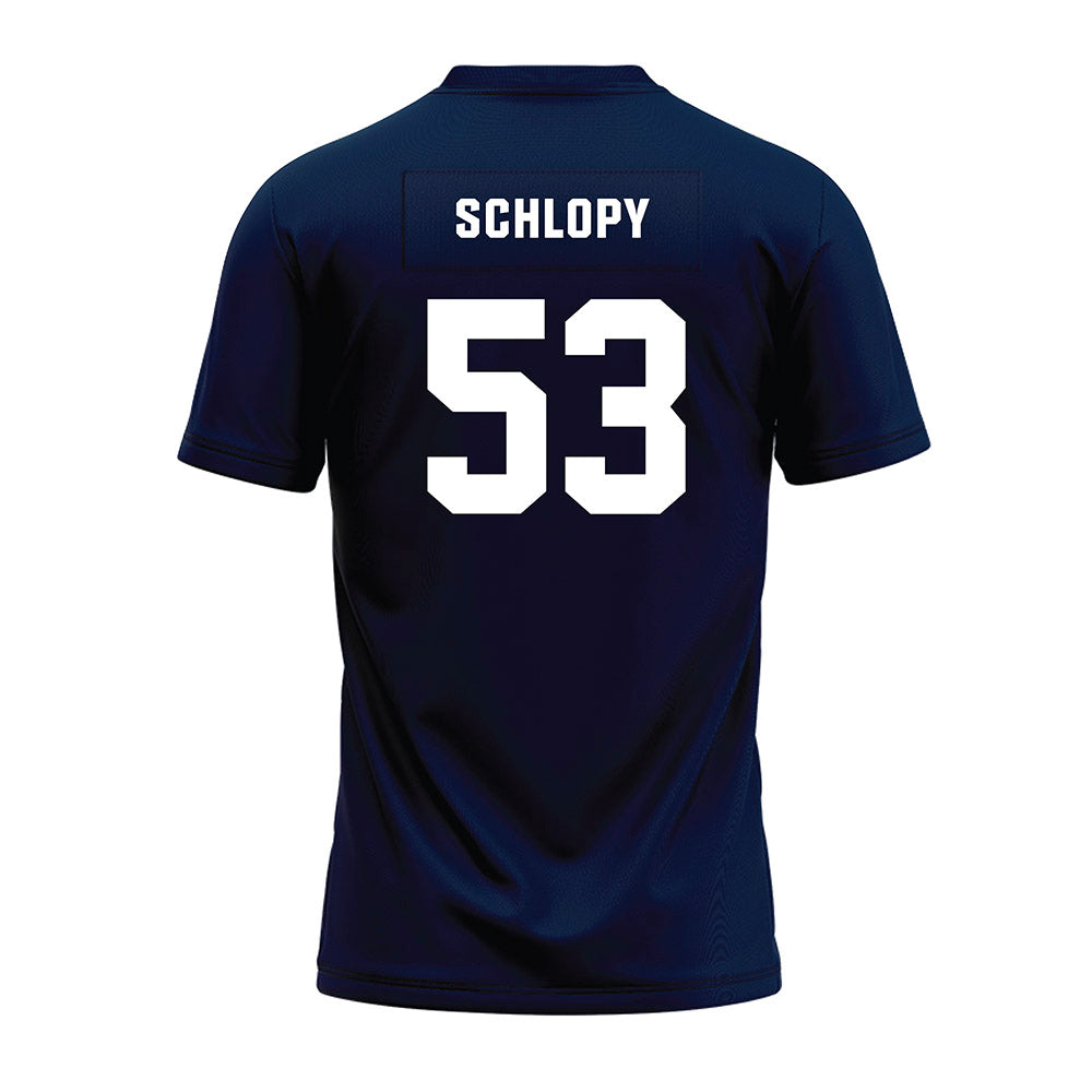 UNH - NCAA Football : Dillon Schlopy - Blue Premium Football Jersey-1